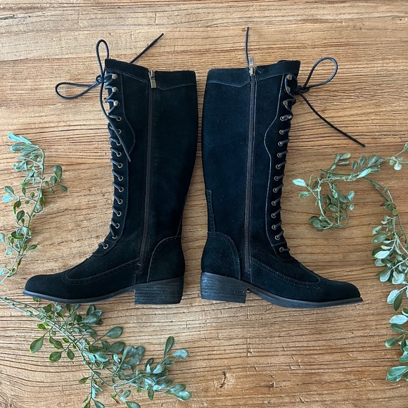 NWOT Alvida Leather Boot Black Y4 - Picture 3 of 12